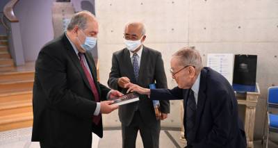 Новая страница в армяно-японских отношений - президент Арммении посетил фонд Эйити