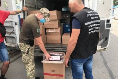 На Донбасс завезли контрафактные сигареты из Крыма