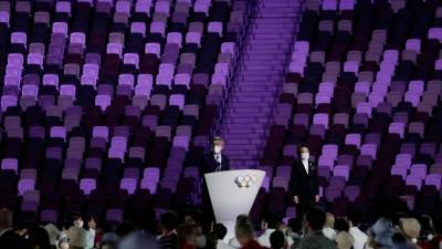 Открытие Олимпиады в Токио прошло при пустых зрительских трибунах