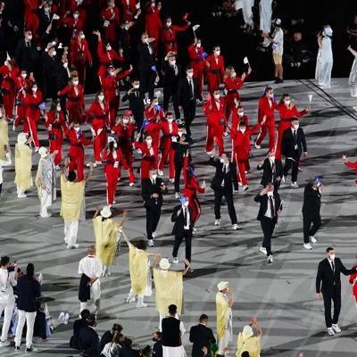 В Токио завершается церемония открытия Олимпиады