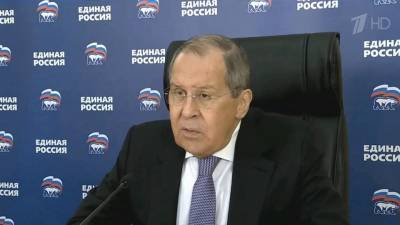 О попытках Запада расшатать внутриполитическую стабильность в России говорил глава МИД Сергей Лавров