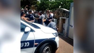 Побоище на митинге антипрививочников у дома Беннета, произведены аресты
