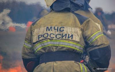 В Тверской области пожарные тушили горящую лесную подстилку