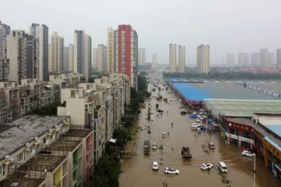 Число погибших в результате наводнения в Китае выросло до 56