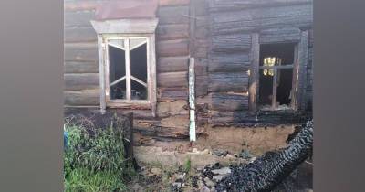 Женщина и ребенок погибли при пожаре в частном доме в Бурятии