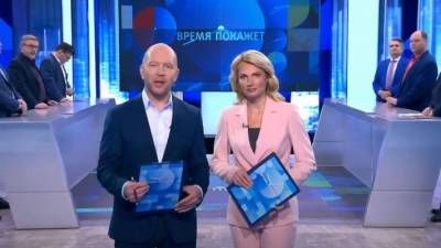 Анекдот Кузичева о Путине, Меркель и Польше произвел фурор в студии «Время покажет»
