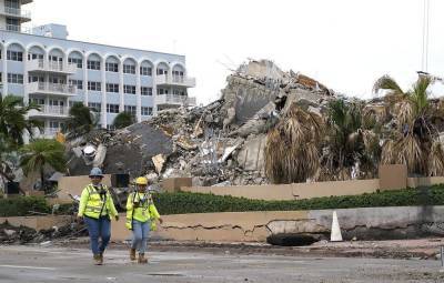 СМИ: власти Майами завершили поисковую операцию на месте обрушившегося дома