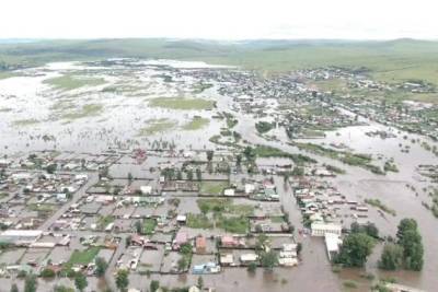 Около тысячи домов подтопило в Шилкинском районе Забайкалья