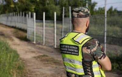В Литве приостановили строительство стены на границе с Беларусью