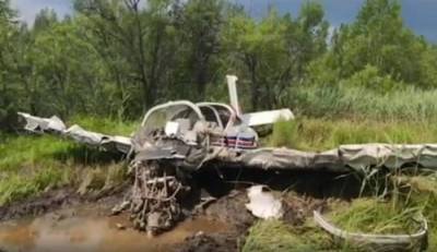 СК назвал три версии крушения легкомоторного самолёта в Хабаровском крае