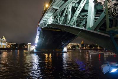 В День ВМФ в Петербурге перекроют четыре моста
