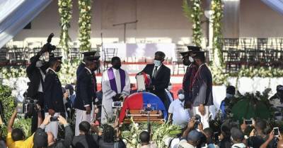 Моиз Мартин - Беспорядки, стрельба и слезоточивый газ: на Гаити похоронили убитого президента (ФОТО) - dsnews.ua - США - Украина - Гаити
