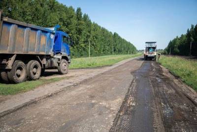 В Притамбовье приступили к ремонту дороги до Беломестной Двойни
