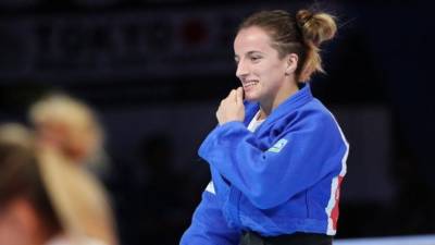 Дистрия Красники из Косова стала олимпийской чемпионкой по дзюдо