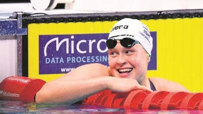 Олимпиада: Настя Горбенко установила личный рекорд в плавании