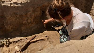 На Запорожье раскопали необычное захоронение XV столетия