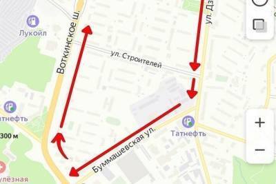 В Ижевске временно изменили расписание 320-го автобуса