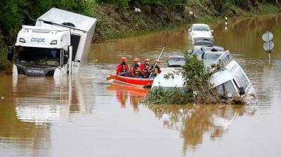 В Германии пострадавшие от наводнения регионы готовятся к новой серии разрушительных осадков