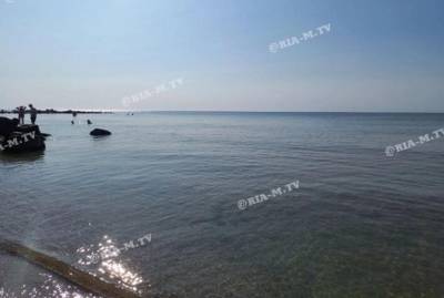 Азовское море временно очистилось от медуз после урагана