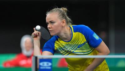 Украинка Гапонова не смогла пробиться во второй раунд Олимпиады по настольному теннису