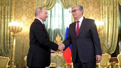 Вопросы сотрудничества и региональные проблемы обсудили президенты России и Казахстана