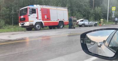 Два человека серьёзно пострадали в массовой аварии в Екатеринбурге