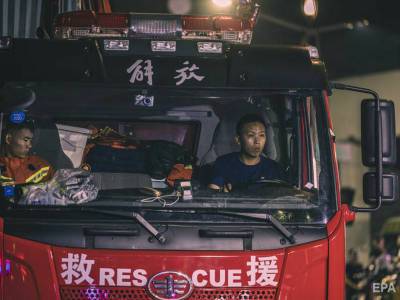 В Китае в результате пожара на складе погибли не менее 14 человек