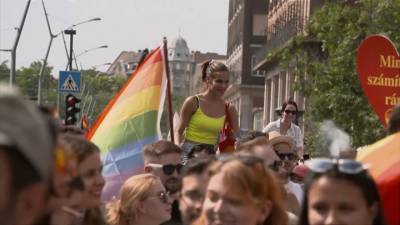 Спорное мероприятие: акция в защиту гей-парадов в Будапеште