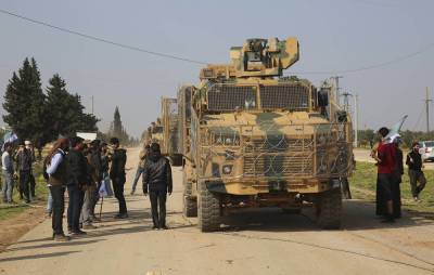 В Сирии в результате нападения на турецкий броневик погибли два военнослужащих ВС Турции