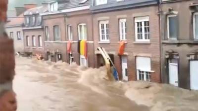 Наводнение началось на юге Бельгии