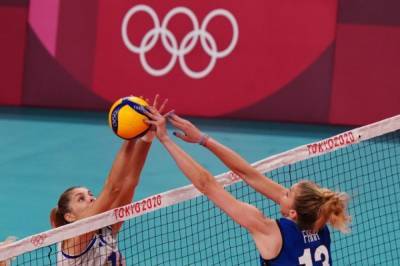 Российские волейболистки уступили итальянкам в стартовом матче на Олимпиаде