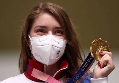 Виталина Бацарашкина принесла России первое «золото» Олимпиады