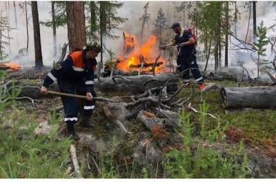 В Якутии за сутки ликвидировали 41 природный пожар