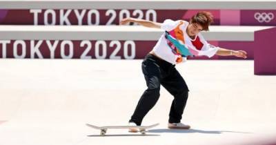 Японец стал первым в истории победителем Олимпиады в скейтбординге