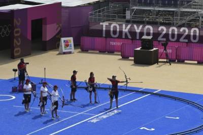 Российские лучницы прошли в полуфинал командного турнира на Играх в Токио