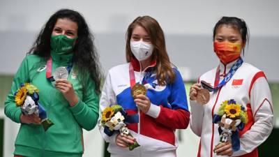 Сборная России завоевала первую золотую медаль на Играх в Токио