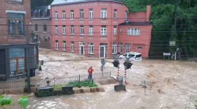 В Бельгии началась новая волна наводнений после сильных дождей. ФОТО