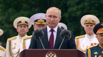 Путин: Военное присутствие России обеспечено во всех районах Мирового океана