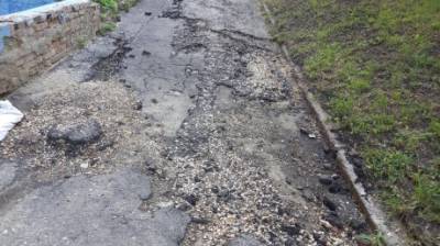 Пензенцы пожаловались на смытые дождями тротуары на Южной Поляне - penzainform.ru - Россия - Пенза