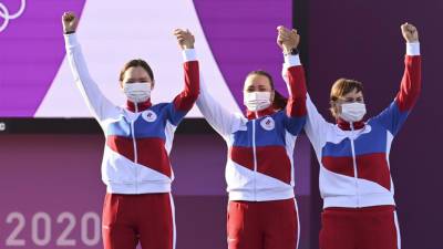 Серебряные стрелы: российские лучницы заняли второе место в командном турнире на Олимпиаде в Токио