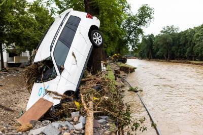 На пострадавшие от наводнения районы Бельгии вновь обрушились ливни