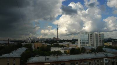 Москву ждет жара с ливнями и грозами