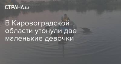 В Кировоградской области утонули две маленькие девочки