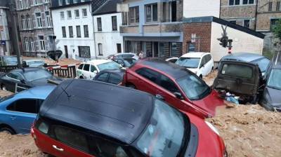 Бельгию снова накрыли мощные наводнения