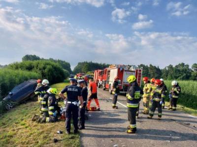В Польше в ДТП попал автобус с украинцами, 10 человек ранены