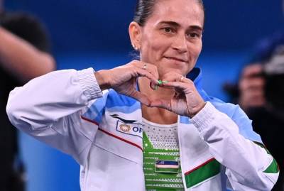 На Олимпиаде в Токио завершила карьеру 46-летняя гимнастка из Узбекистана