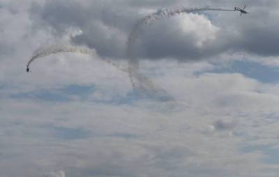 Закрытие МАКС-2021: индийские летчики нарисовали в небе сердце