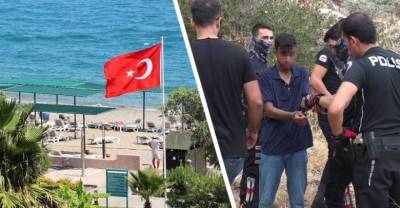 В Анталии банды грабителей начали чистить туристов на пляжах: задержана бандиты, пытавшиеся скрыться с награбленным