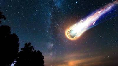 На юге Норвегии в небе заметили падение большого метеорита