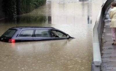 Центральную часть Швейцарии затопило в результате сильных дождей. ФОТО